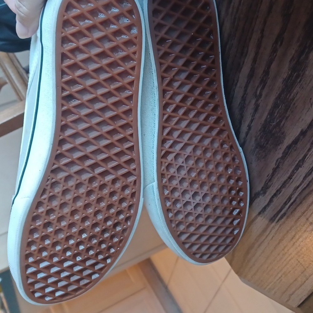 Vans Unisex Off The WALL OLD SKOOL MEN 6.5 WOMEN 8.0 SHOES, grey - Picture 4 of 5